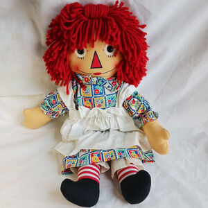 Vintage Applause Raggedy Ann 17 Inch Doll